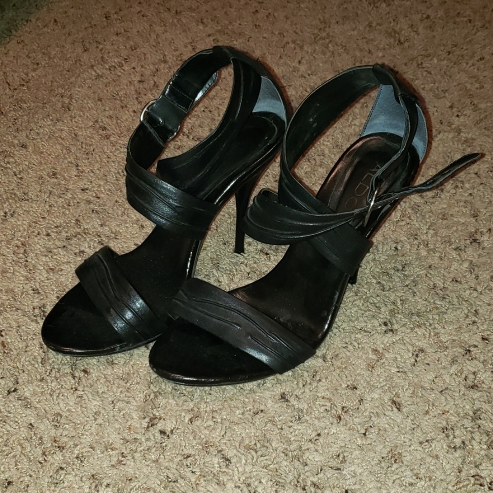 Strappy Aldo heels